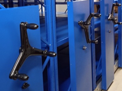 Мобильные стеллажи для склада